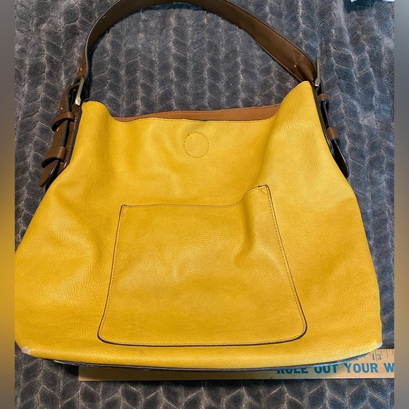 Joy Susan yellow bag. good used condition. Removable clutch bag included. - Picture 1 of 4